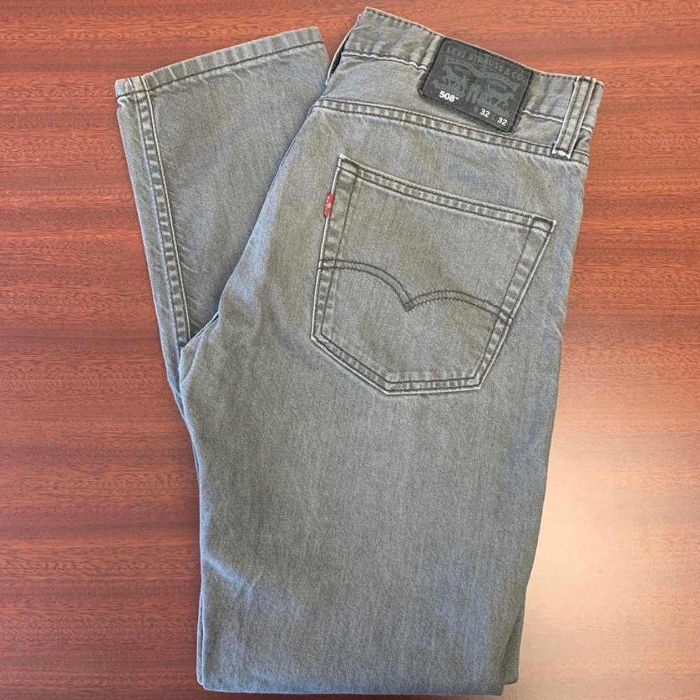 Men's 508 Levi's Gray Skinny Mom Jeans